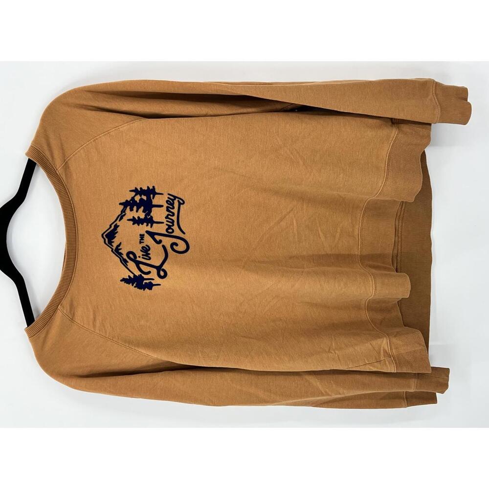 Columbia Live‎ the Journey Graphic Sweatshirt XL Cotton Relaxed Fit
